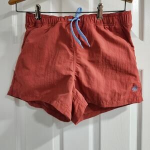 Alpine Design Red Shorts with Blue Accent